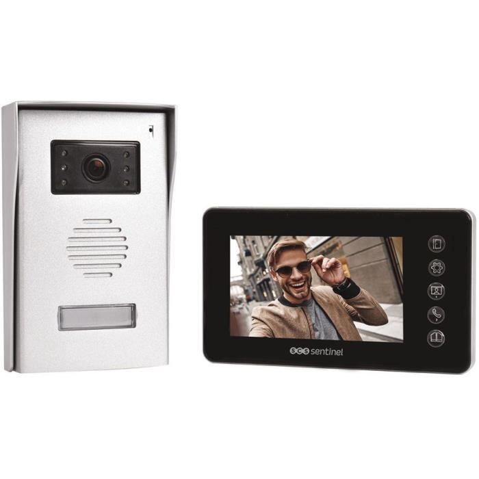 Interphone vidéo filaire - VisioFirst 4.3 - SCS SENTINEL - Garantie 3 ans