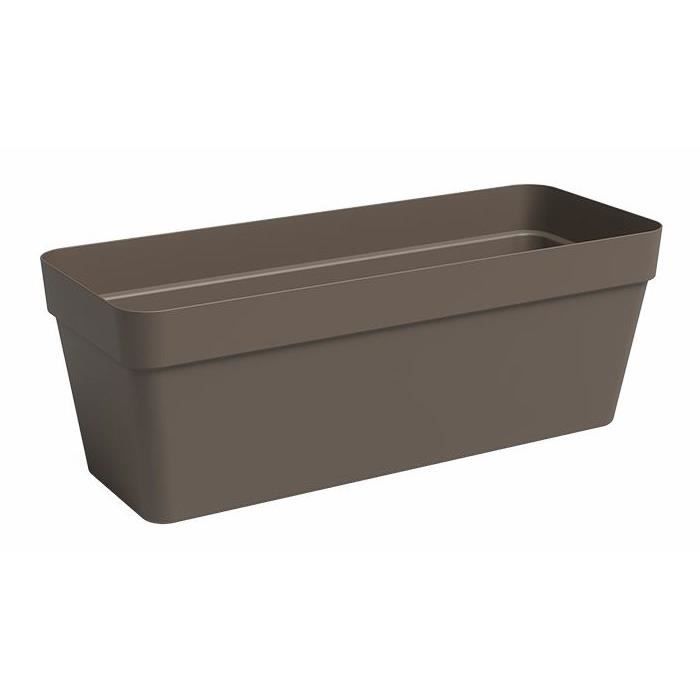 Jardiniere - Plastique - Bronze - Rectangulaire - L49,9 x P20 x H18,1cm - ARTEVASI - Paloma Tech