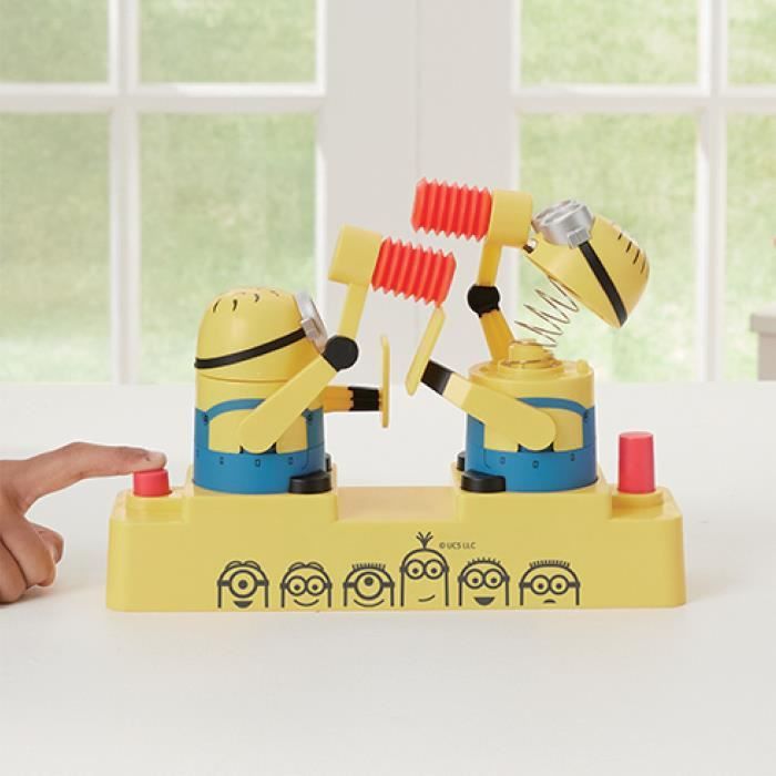 Jeu d’Adresse - EPOCH GAMES - Minions Hammer POP - Tape sur la Tete du Minion Gagne le Point!