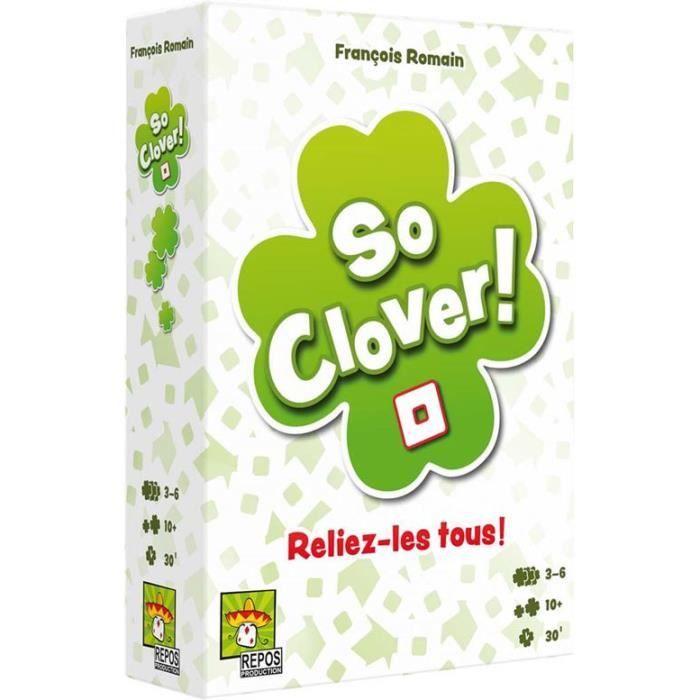 Jeu d’ambiance - ASMODEE - So Clover - 880 mots-clés - 3-6 joueurs - 10 ans