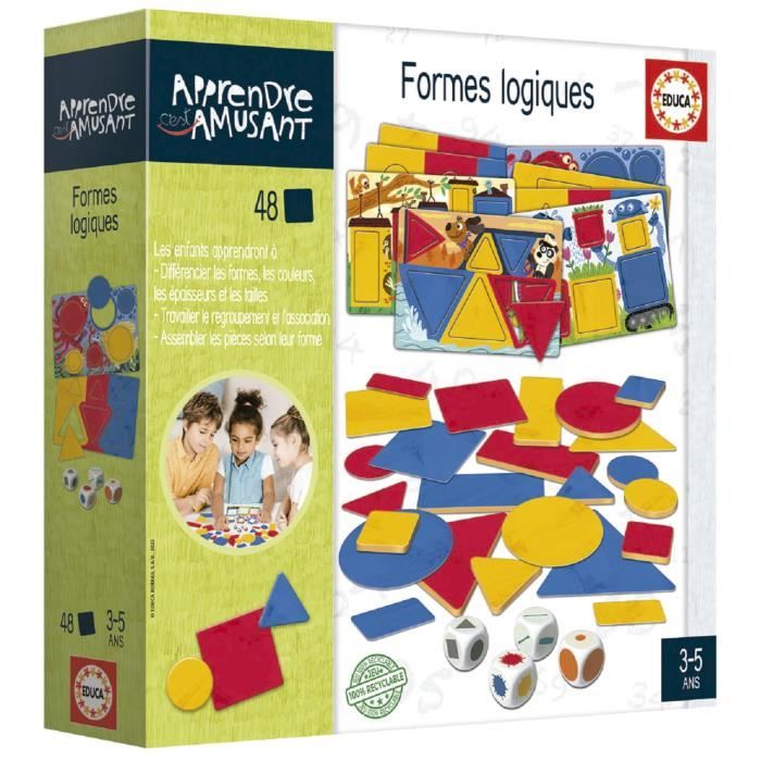 Jeu d’apprentissage - EDUCA - Formes Logiques