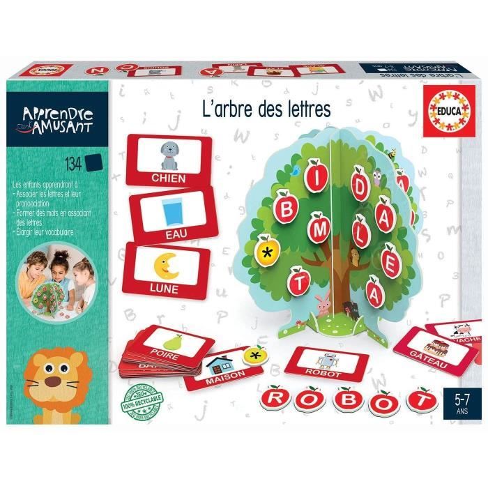 Jeu d’apprentissage - EDUCA - L’Arbre Des Lettres