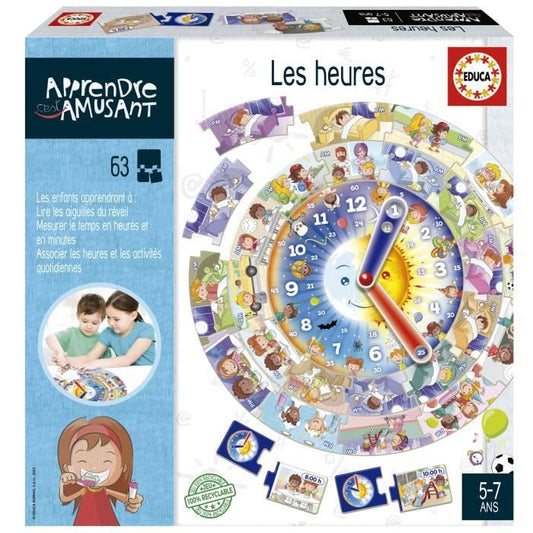 Jeu d’apprentissage - EDUCA - Les Heures