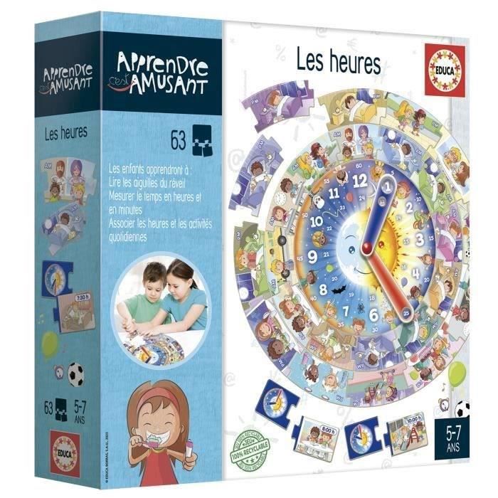 Jeu d’apprentissage - EDUCA - Les Heures