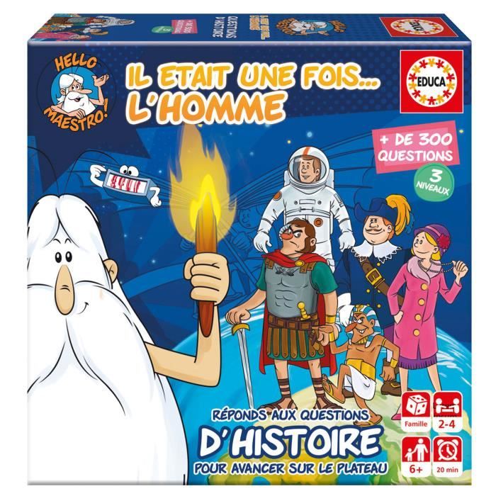 Jeu d’apprentissage - EDUCA - Mini Jeu Il Etait Une Fois... L’ Homme