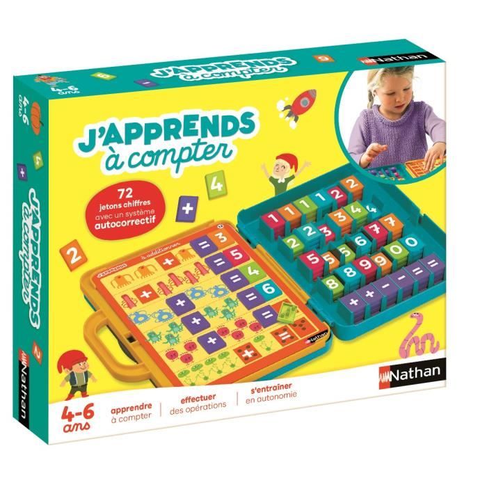 Jeu d’apprentissage - NATHAN - J’apprends a Compter