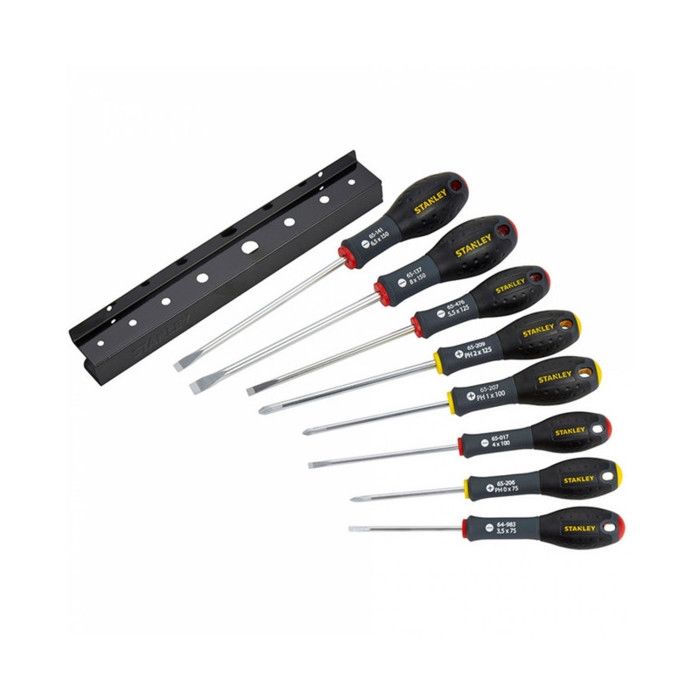 Jeu de 8 Tournevis - STANLEY FATMAX - 0-65-437 - Electricien + Mecanicien + Phillips