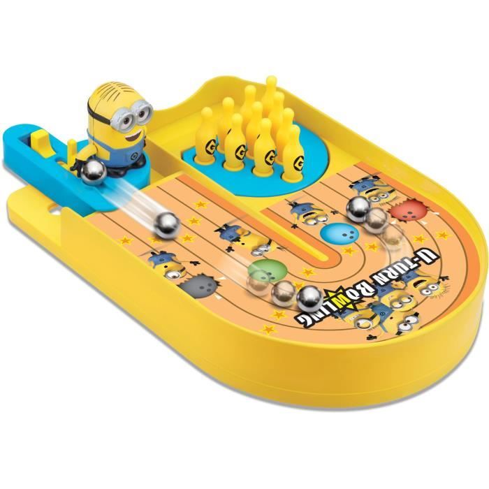 Jeu de Bowling - EPOCH GAMES - Minions U-turn Bowling - Réalise un Strike avec les Minions!