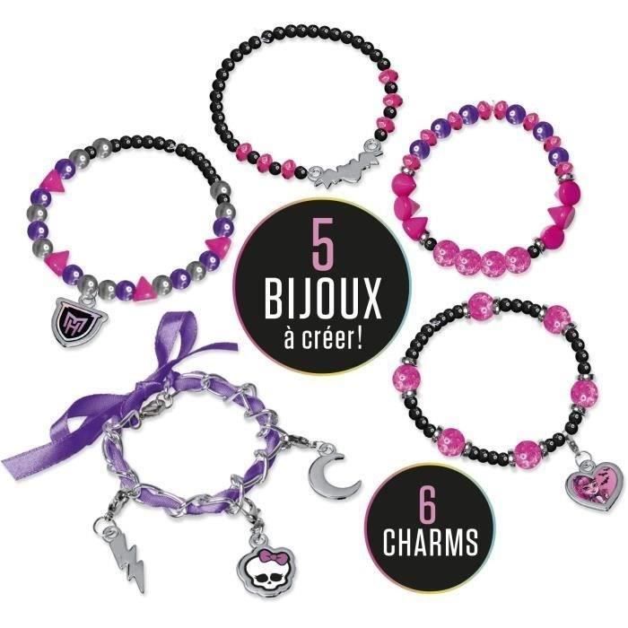 Jeu de création bijoux - LANSAY - 20531 - Monster High - Mes Bracelets Charms