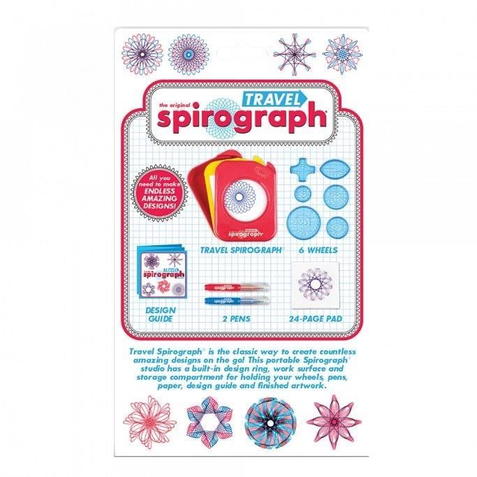 Jeu de dessin - SILVERLIT - Spirograph - Enfant - Rouge bleu et blanc - 8 ans