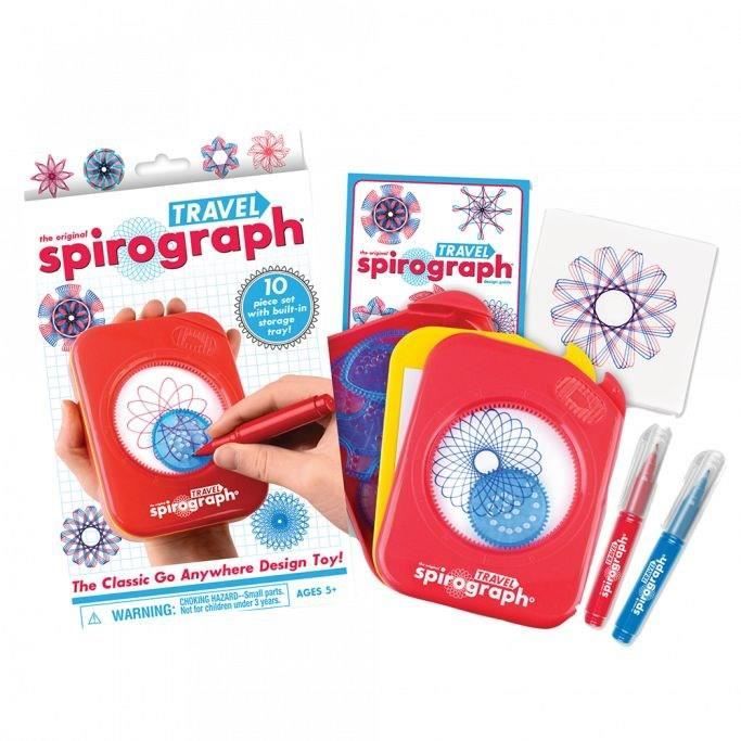 Jeu de dessin - SILVERLIT - Spirograph - Enfant - Rouge bleu et blanc - 8 ans