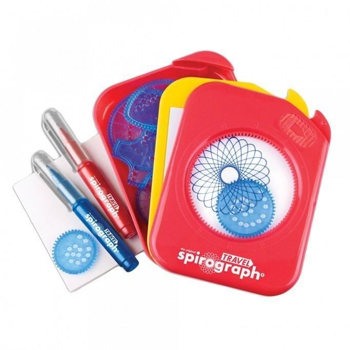 Jeu de dessin - SILVERLIT - Spirograph - Enfant - Rouge bleu et blanc - 8 ans