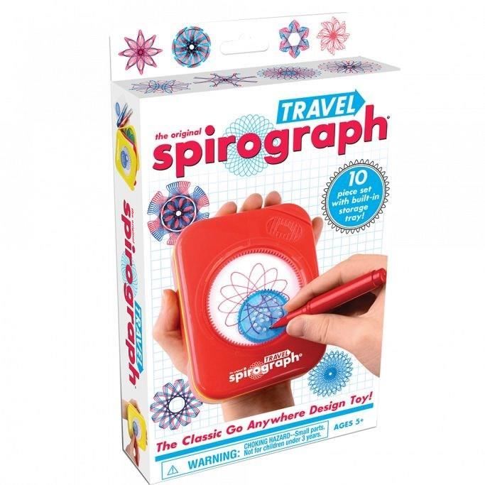 Jeu de dessin - SILVERLIT - Spirograph - Enfant - Rouge bleu et blanc - 8 ans