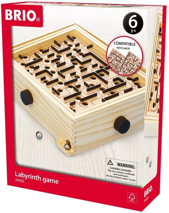 Jeu de Labyrinthe BRIO en bois - Ravensburger - Mixte - A partir de 6 ans