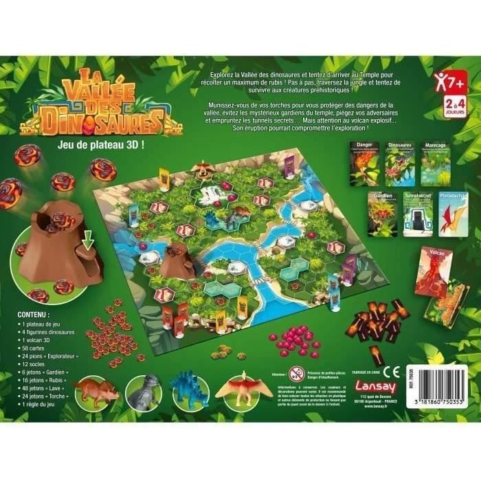 Jeu de magie et télépathie - LANSAY - La Vallée des dinosaures - Mixte - A partir de 7 ans