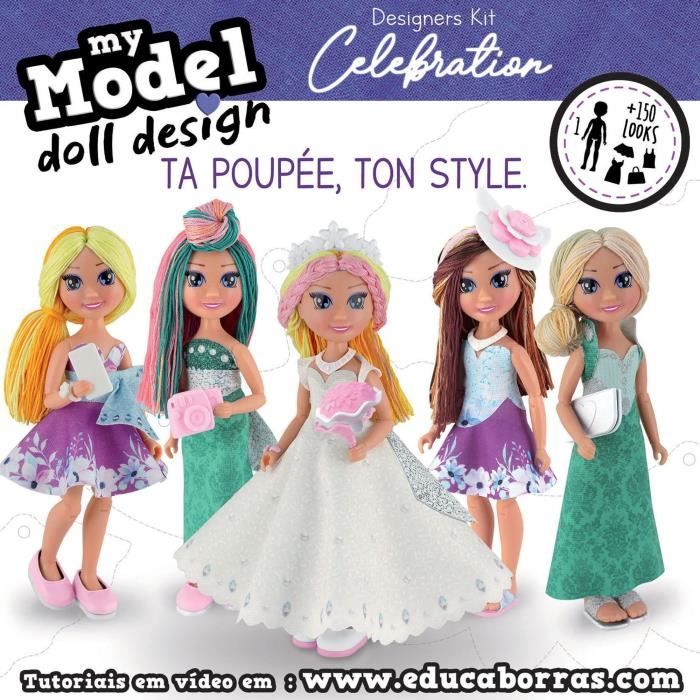 Jeu de mode - EDUCA - My Model - Doll Design - Celebrations