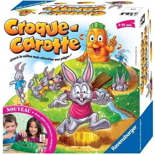 Jeu de parcours enfant - Ravensburger - Croque Carotte - 2 a 4 joueurs - Des 4 ans