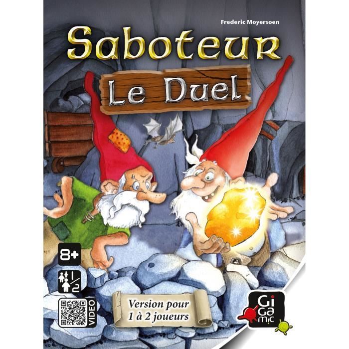 Jeu de plateau - GIGAMIC - Saboteur: Le Duel - Stratégie et coups fourrés