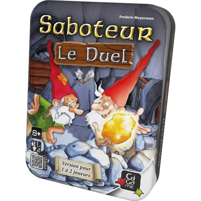 Jeu de plateau - GIGAMIC - Saboteur: Le Duel - Stratégie et coups fourrés