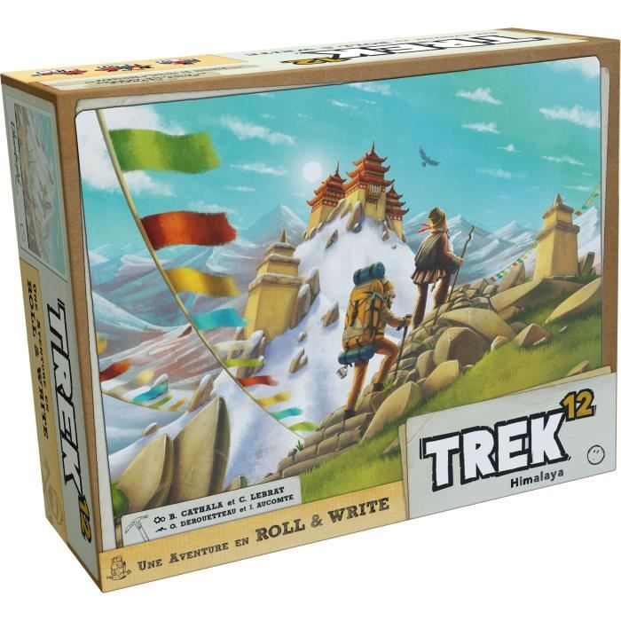 Jeu de société Trek 12 - LUDI’BOIS - Cartographiez les Zones et posez des Chemins de Corde