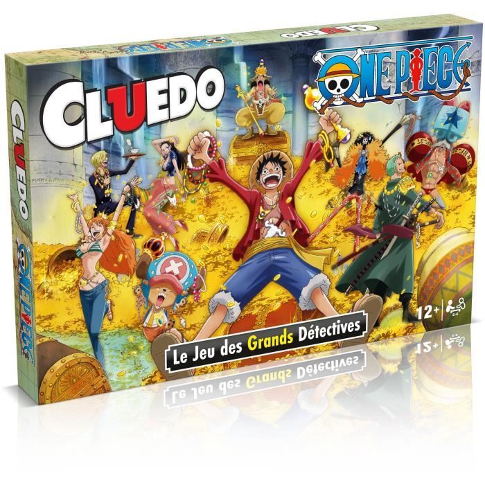 Jeu de société - WINNING MOVES - Cluedo One Piece - Édition spéciale avec l’équipage de Luffy