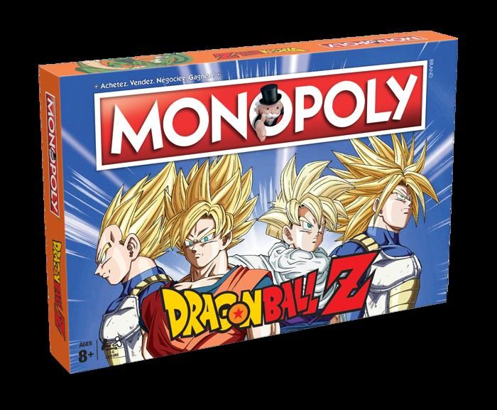 Jeu de société - WINNING MOVES - Monopoly Dragon Ball Z - Guerriers légendaires - Gestion immobiliere