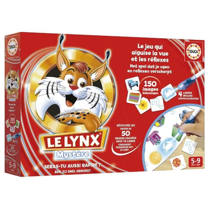 Jeu d’images - EDUCA - Lynx Mystere 150 Images