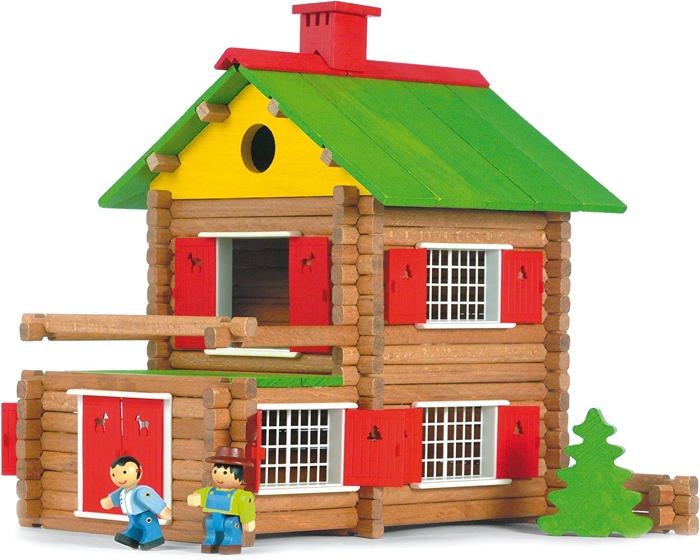 Jeujura - Construction en bois - Mon Chalet en Bois 175 pieces