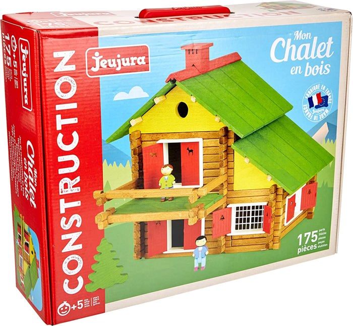 Jeujura - Construction en bois - Mon Chalet en Bois 175 pieces