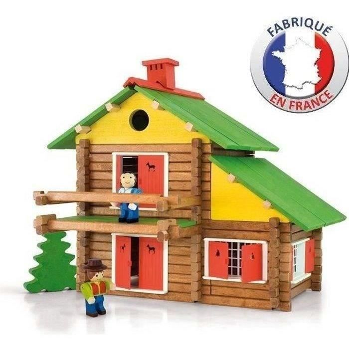 Jeujura - Construction en bois - Mon Chalet en Bois 175 pieces