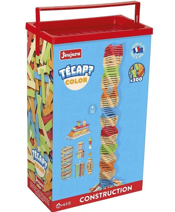 JEUJURA - TECAP COLOR - 300 planchettes en bois