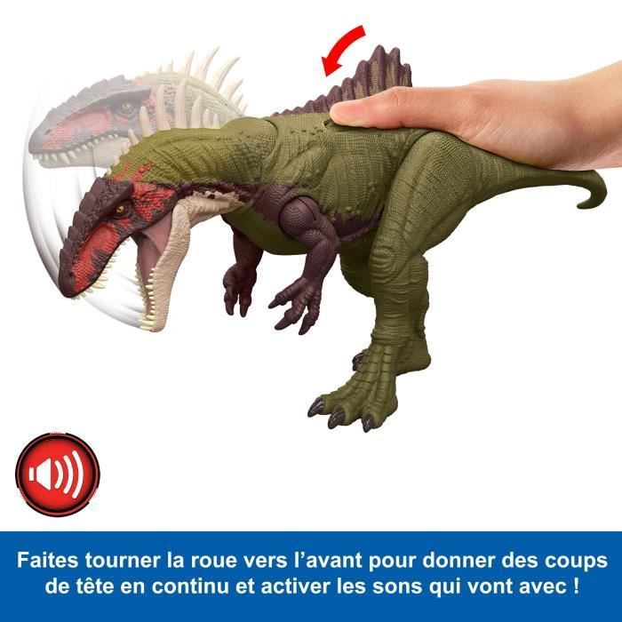 Jurassic World-Affrontement Féroce-Figurine articulée Becklespinax HXF52