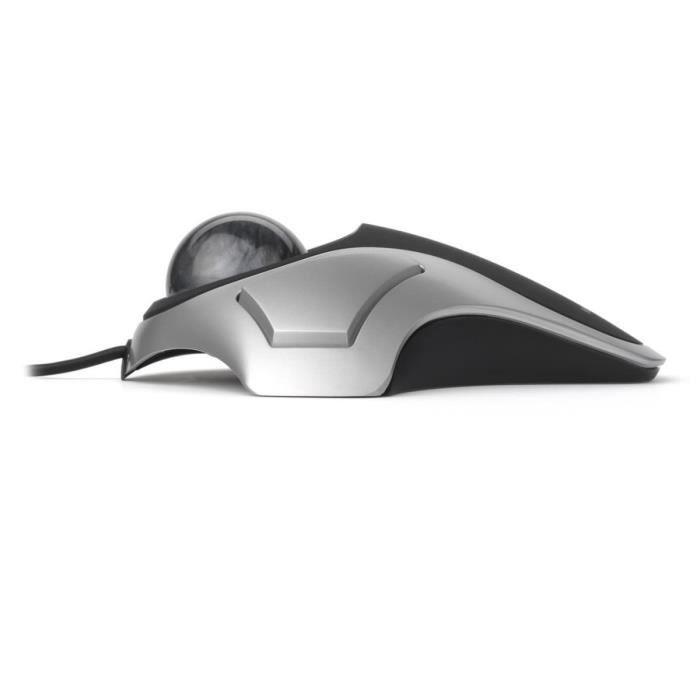 Kensington, Souris TrackBall ergonomique filaire pour PC, Mac, ambidextre, Gris - Paloma Tech