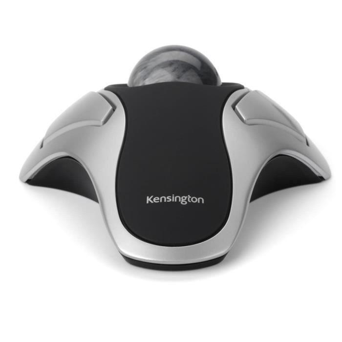 Kensington, Souris TrackBall ergonomique filaire pour PC, Mac, ambidextre, Gris - Paloma Tech