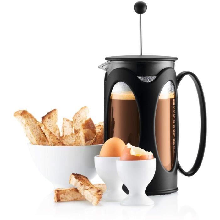 KENYA - Cafetiere a piston BODUM , 8 tasses, 1.0 l - Paloma Tech