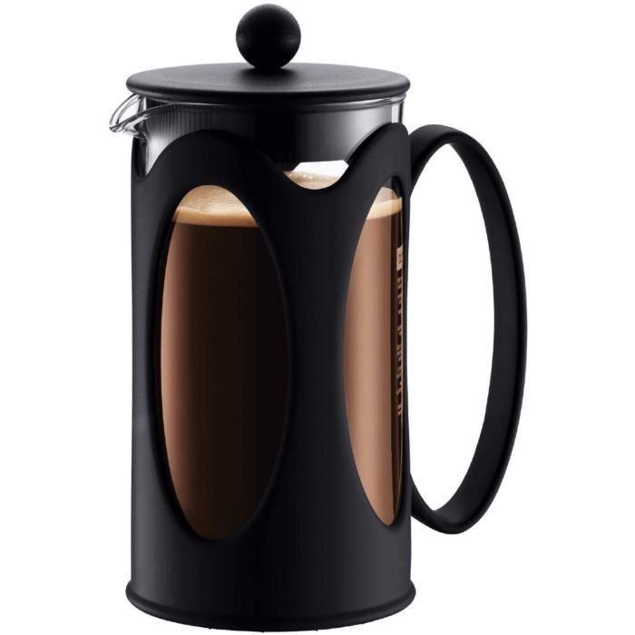 KENYA - Cafetiere a piston BODUM , 8 tasses, 1.0 l - Paloma Tech