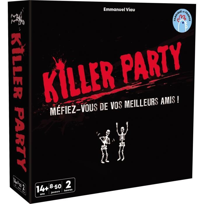 Killer Party - Asmodee - Jeu d’ambiance - Des 14 ans