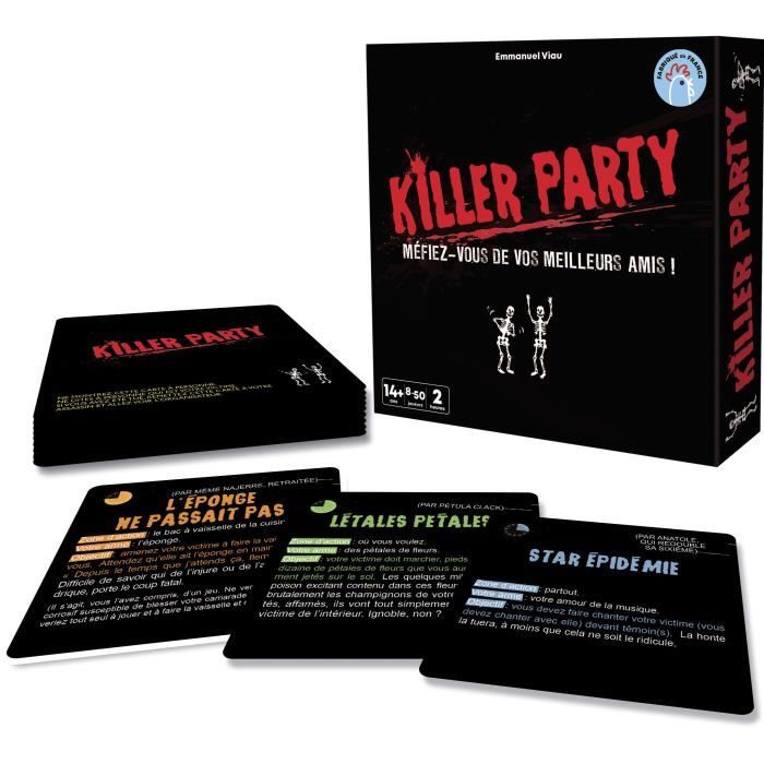 Killer Party - Asmodee - Jeu d’ambiance - Des 14 ans