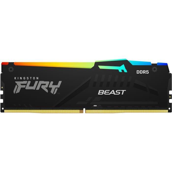 KINGSTON TECHNOLOGY - FURY Beast - Mémoire PC RAM - 32 Go - DIMM DDR5 - 5600 Mhz - Paloma Tech