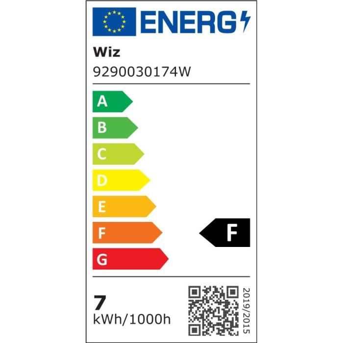 Kit de démarrage WiZ 2 ampoules connectées Edison Blanc variable E27 50W + Télécommande nomade variateur de lumiere