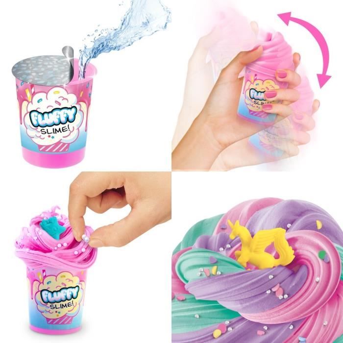 Kit de fabrication de slime fluffy So Slime Shaker - CANAL TOYS - Couleur aléatoire - Avec figurine surprise