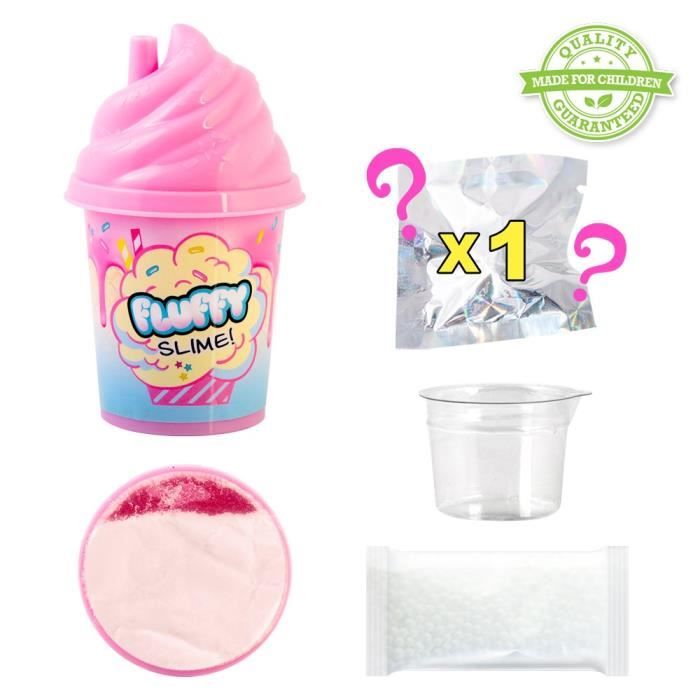 Kit de fabrication de slime fluffy So Slime Shaker - CANAL TOYS - Couleur aléatoire - Avec figurine surprise