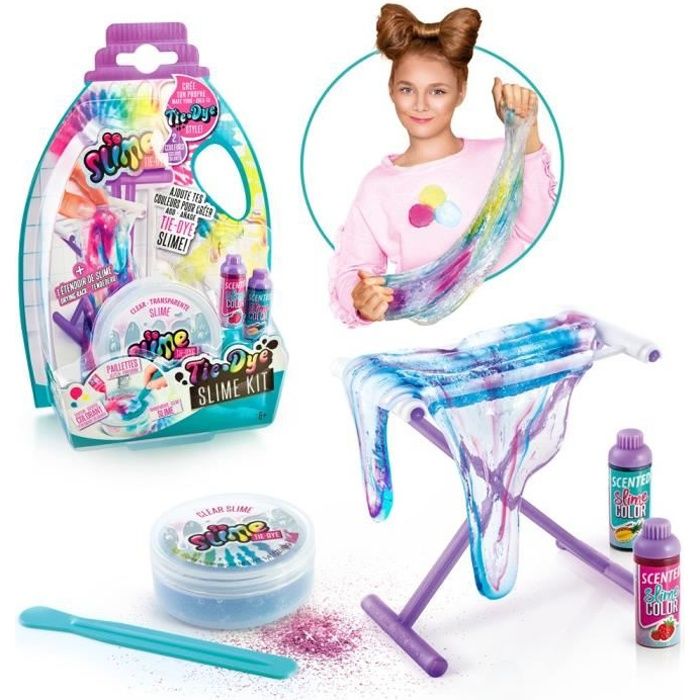 Kit Slime Tie & Dye CANAL TOYS - Effet Tie-Dye - Pour Enfant