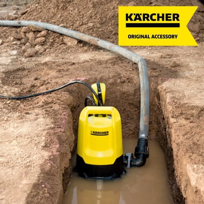 Kit tuyau plat en textile - KARCHER - 10 m x Ø 1''1/4 (32 mm) - Pratique - Débit élevé KARCHER