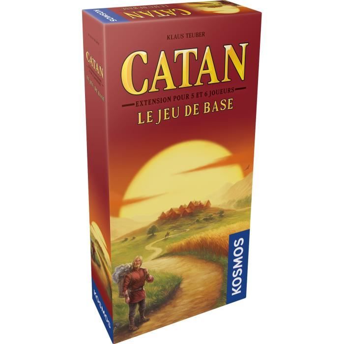 Kosmos - Catan - Le Jeu de Base - Extension: 5/6 Joueurs (Edition 2022) - A partir de 10 Ans - 5 a 6 Joueurs - 90 Min