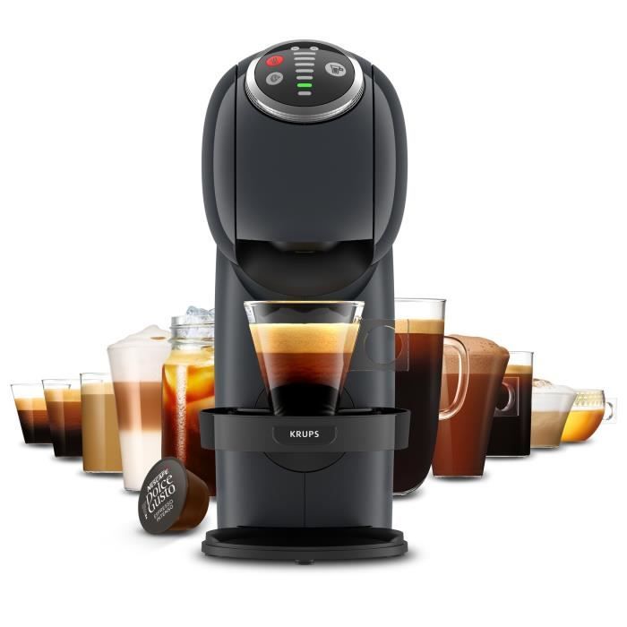 KRUPS Nescafé Dolce Gusto Machine a café multi-boissons Compact Haute pression Fonction XL Arret automatique Genio S