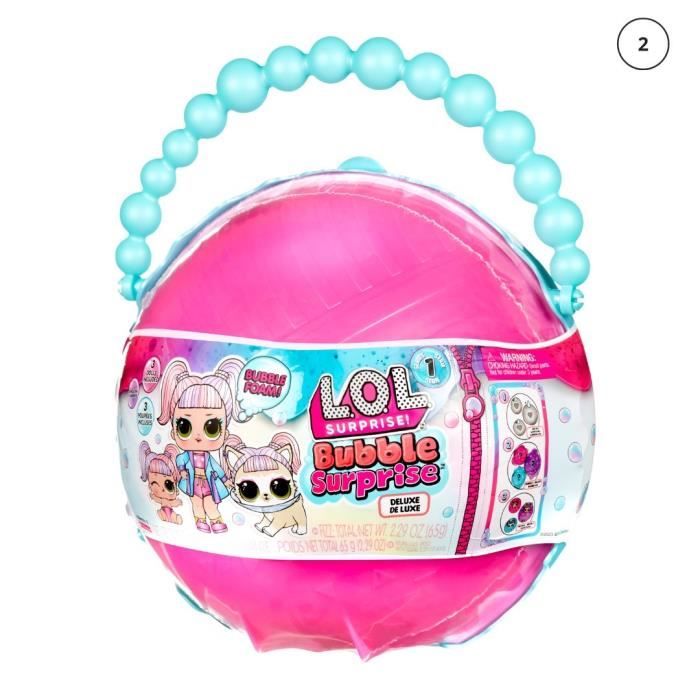 L.O.L. Surprise Bubble Surprise Deluxe - 3 figurines + accesoires