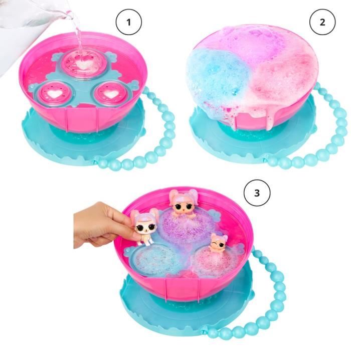 L.O.L. Surprise Bubble Surprise Deluxe - 3 figurines + accesoires