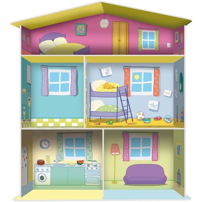 La maison de peppa a construire - Peppa Pig learning house - pour apprendre les associations - LISCIANI