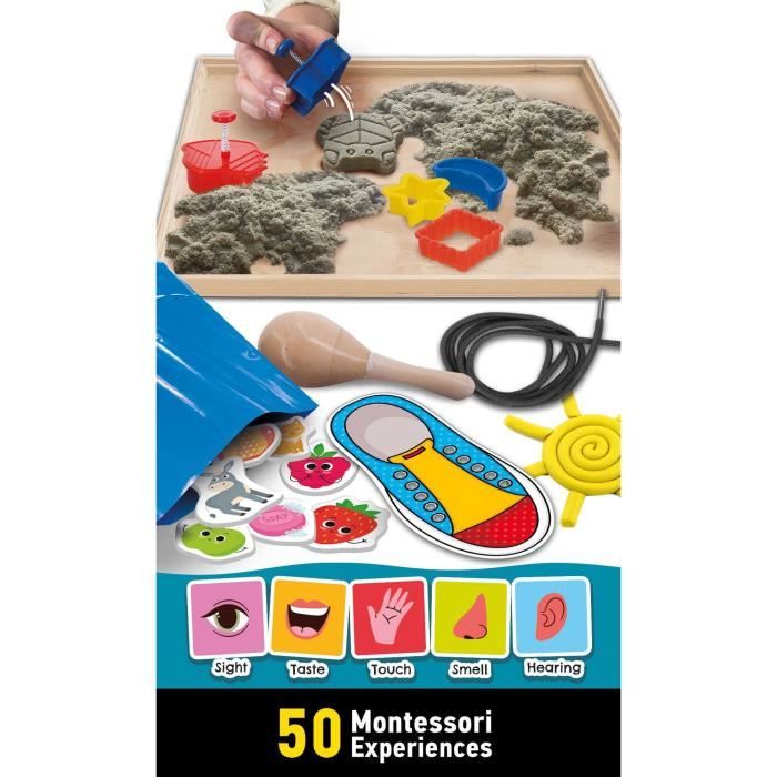 Laboratoire scientifique avec 50 activités - LISCIANI - Expérimentez avec Montessori